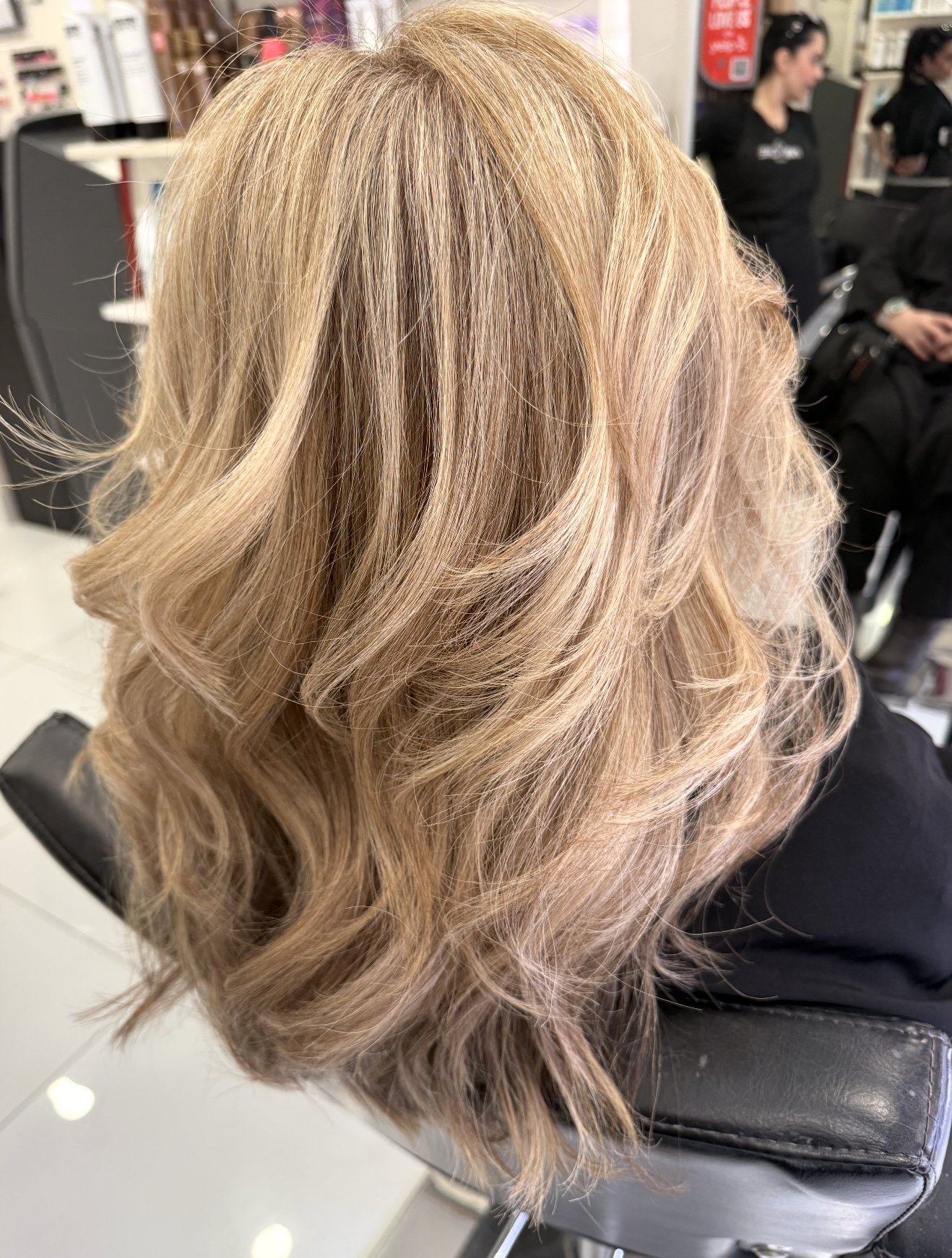 Color Touchup, Haircut & Blowout